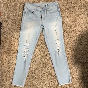 American Eagle super stretch jeans